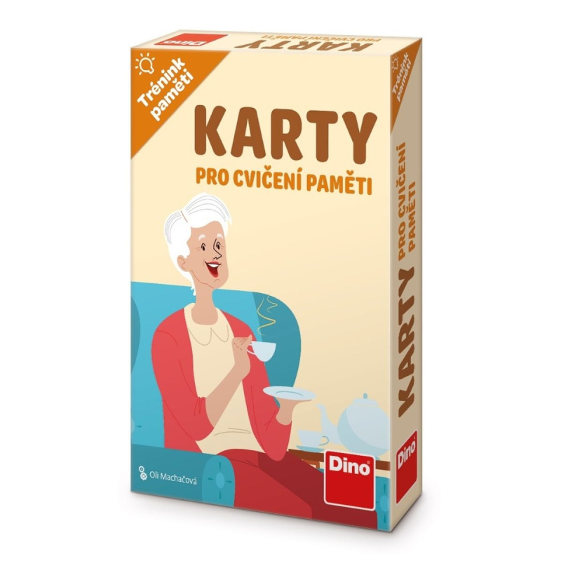 Trénink paměti: Karty pro cvičení paměti DINO