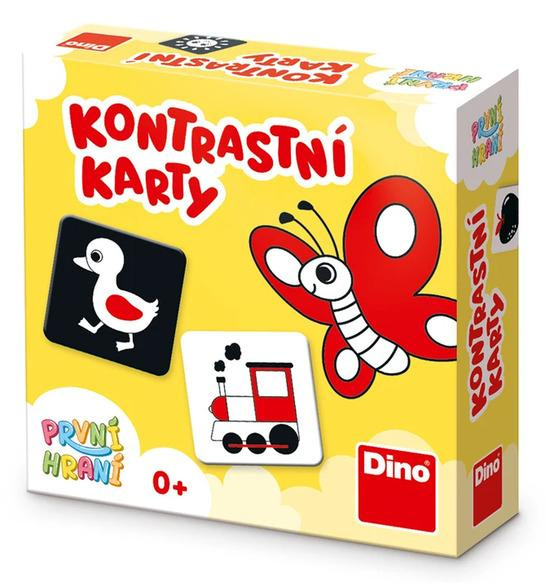 Dino První hraní: Kontrastní karty