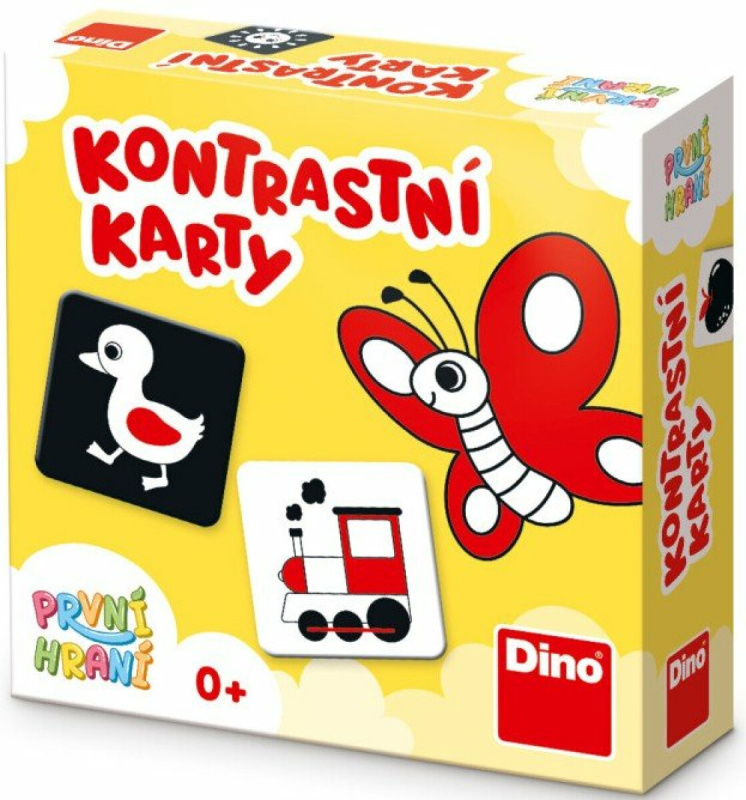 Dino První hraní: Kontrastní karty