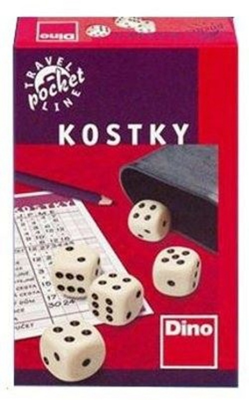 Dino Cestovní hra kostky