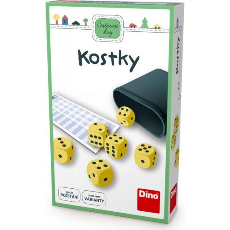 Dino Cestovní hra kostky