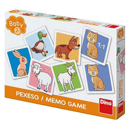 Dino Baby pexeso domácí zvířátka