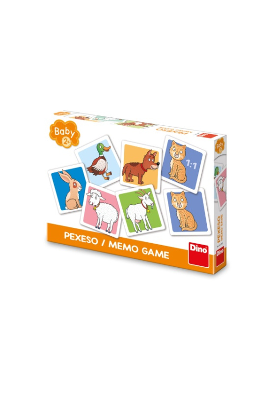 Dino Baby pexeso domácí zvířátka