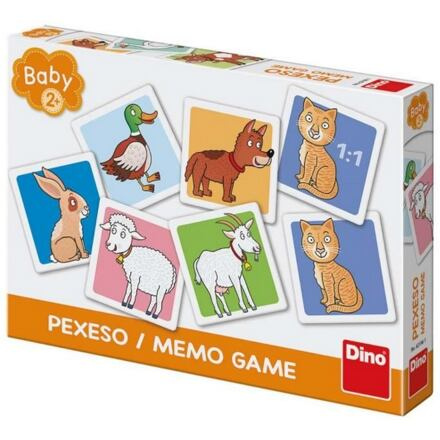 Dino Baby pexeso domácí zvířátka