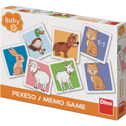 Dino Baby pexeso domácí zvířátka
