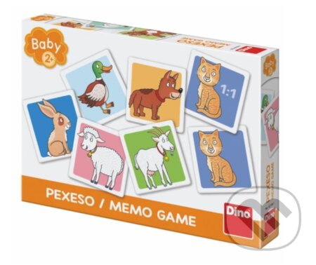 Dino Baby pexeso domácí zvířátka