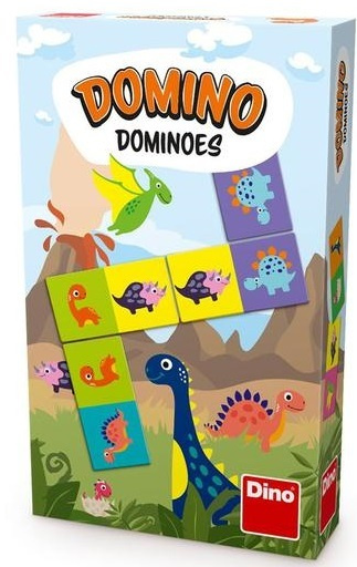 Dinosauři - Domino - hra z kategorie Domino, hlavolamy