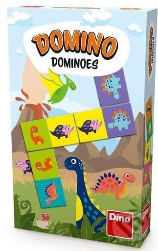 Dinosauři - Domino - hra z kategorie Domino, hlavolamy