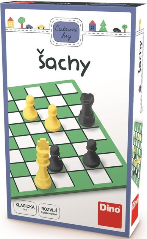 Šachy cestovní hra v krabičce