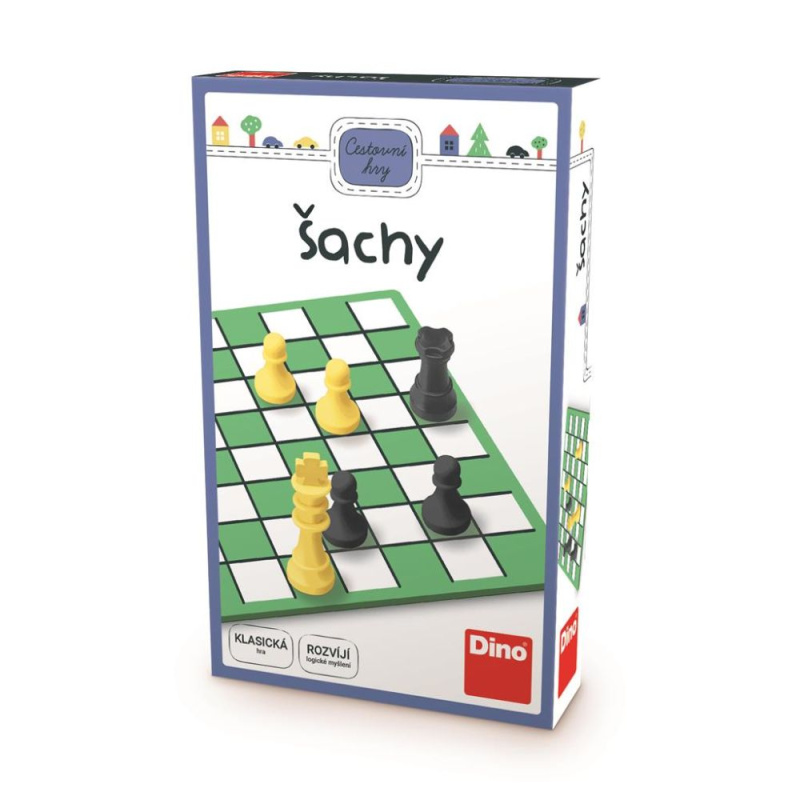 Šachy cestovní hra v krabičce