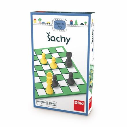Šachy cestovní hra v krabičce