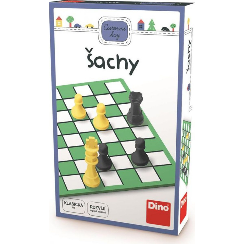 Šachy cestovní hra v krabičce