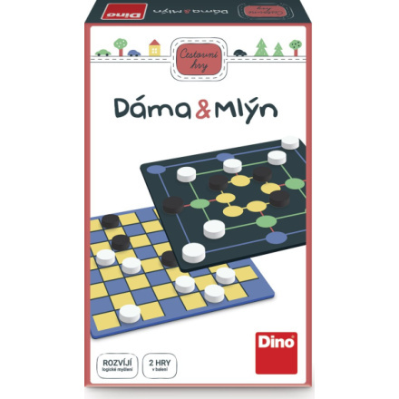 Cestovní hry - Dáma a mlýn