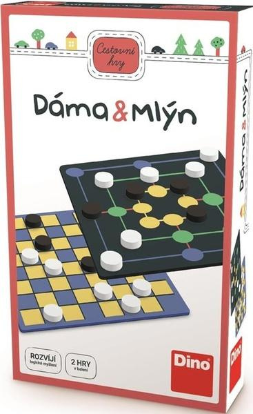Cestovní hry - Dáma a mlýn