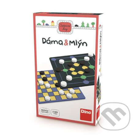 Cestovní hry - Dáma a mlýn
