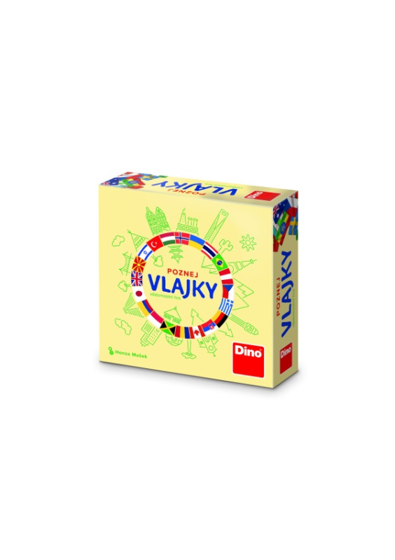 Cestovní společenská hra - Poznej vlajky