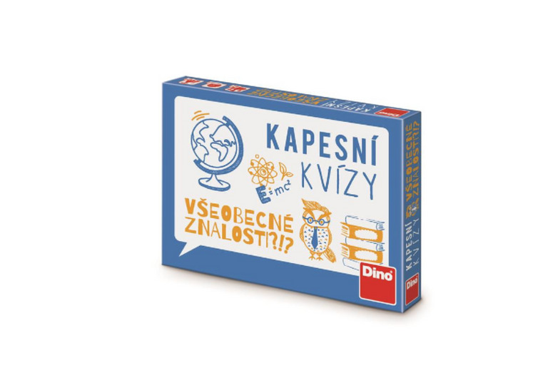 Cestovní společenská hra - Kapesní kvízy - všeobecné znalosti