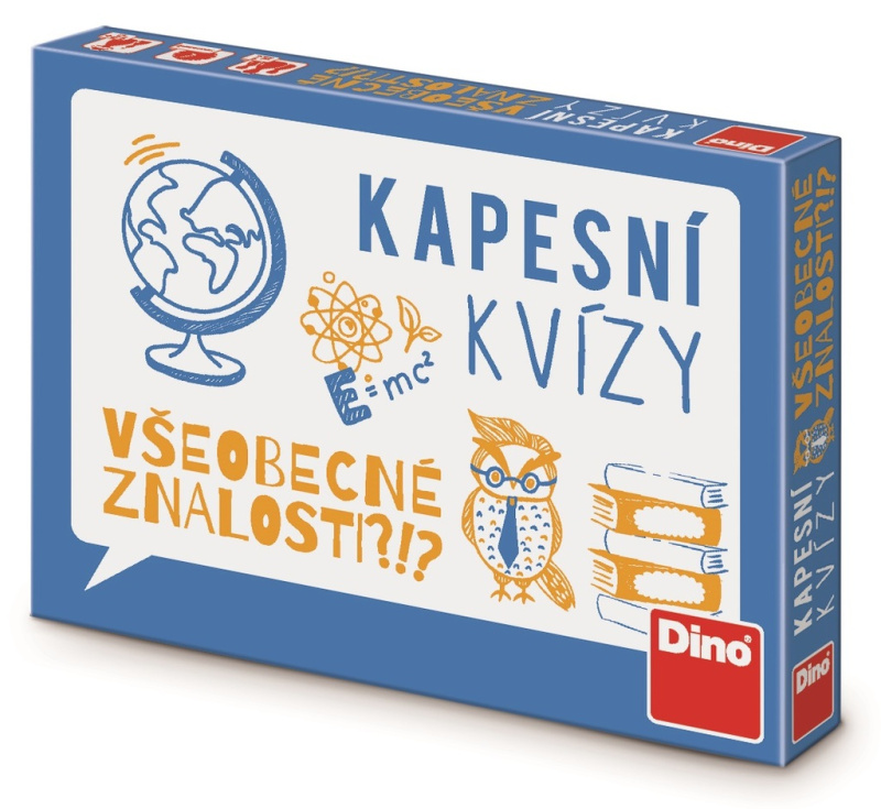 Cestovní společenská hra - Kapesní kvízy - všeobecné znalosti