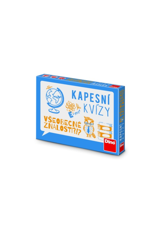 Cestovní společenská hra - Kapesní kvízy - všeobecné znalosti