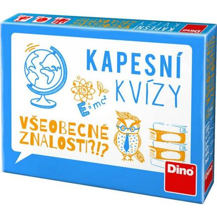 Cestovní společenská hra - Kapesní kvízy - všeobecné znalosti