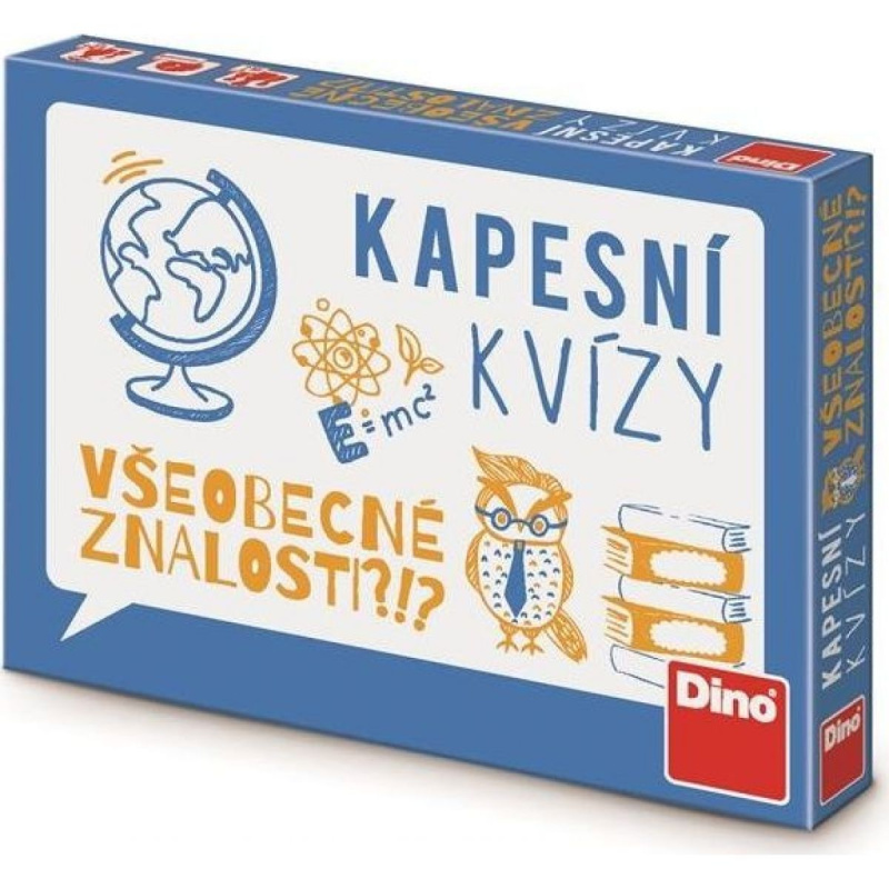 Cestovní společenská hra - Kapesní kvízy - všeobecné znalosti