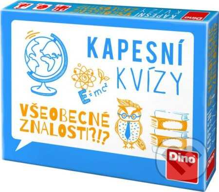 Cestovní společenská hra - Kapesní kvízy - všeobecné znalosti