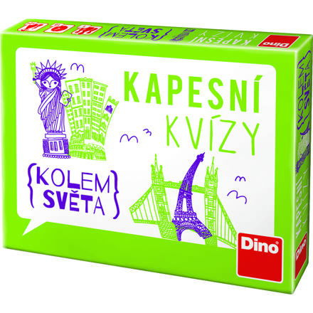 KAPESNÍ KVÍZY - KOLEM SVĚTA Cestovní hra