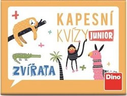 Cestovní společenská hra - Kapesní kvízy junior - zvířátka