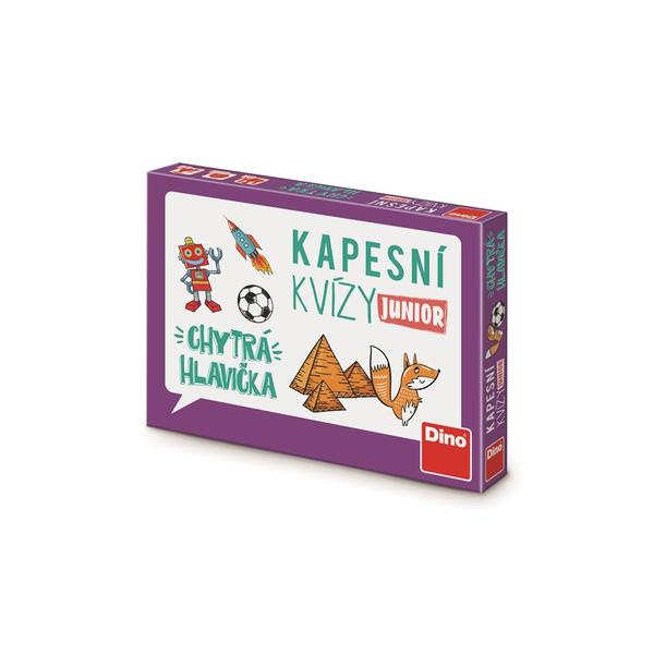 Cestovní společenská hra - Kapesní kvízy junior - chytrá hlavička