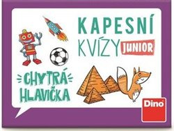 Cestovní společenská hra - Kapesní kvízy junior - chytrá hlavička