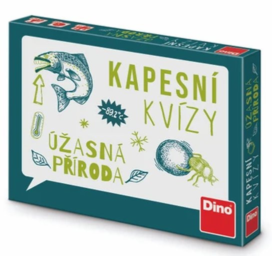 Kapesní kvízy Úžasná příroda společenská hra v krabičce 13,5x10x2cm