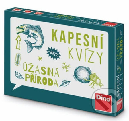 Kapesní kvízy Úžasná příroda společenská hra v krabičce 13,5x10x2cm