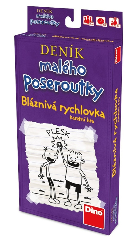 DINO Deník malého poseroutky – Bláznivá rychlovka