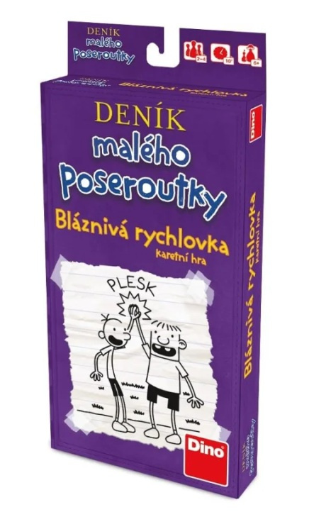 DINO Deník malého poseroutky – Bláznivá rychlovka