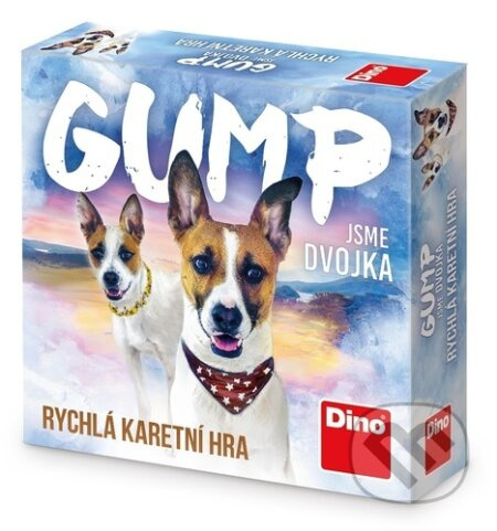 Gump jsme dvojka cestovní společenská hra v krabičce 13x13x4cm