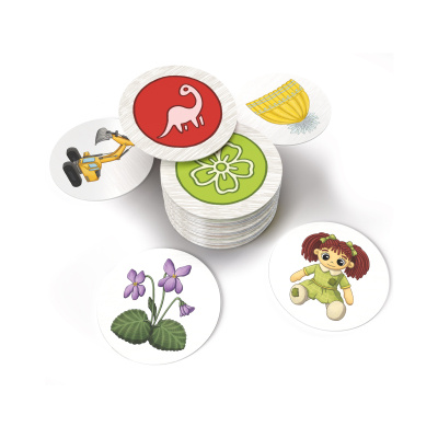 DINO Cestovní hra Zvíře nebo věc?