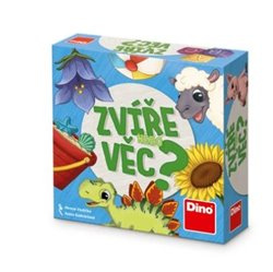 DINO Cestovní hra Zvíře nebo věc?
