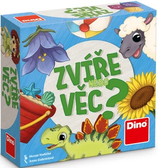 DINO Cestovní hra Zvíře nebo věc?