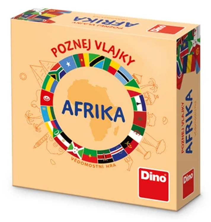 POZNEJ VLAJKY AFRIKA Cestovní hra