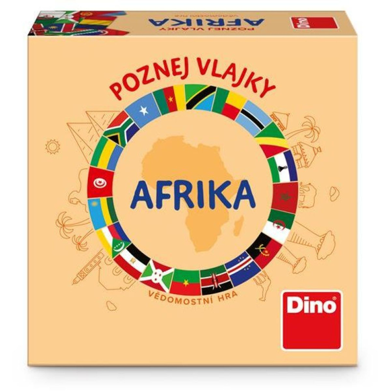 POZNEJ VLAJKY AFRIKA Cestovní hra