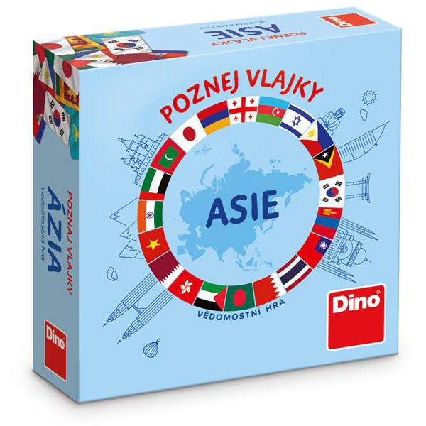 POZNEJ VLAJKY ASIE Cestovní hra