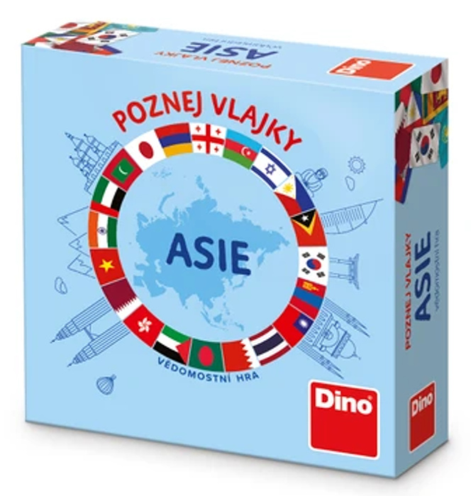 POZNEJ VLAJKY ASIE Cestovní hra
