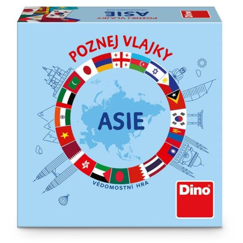 POZNEJ VLAJKY ASIE Cestovní hra
