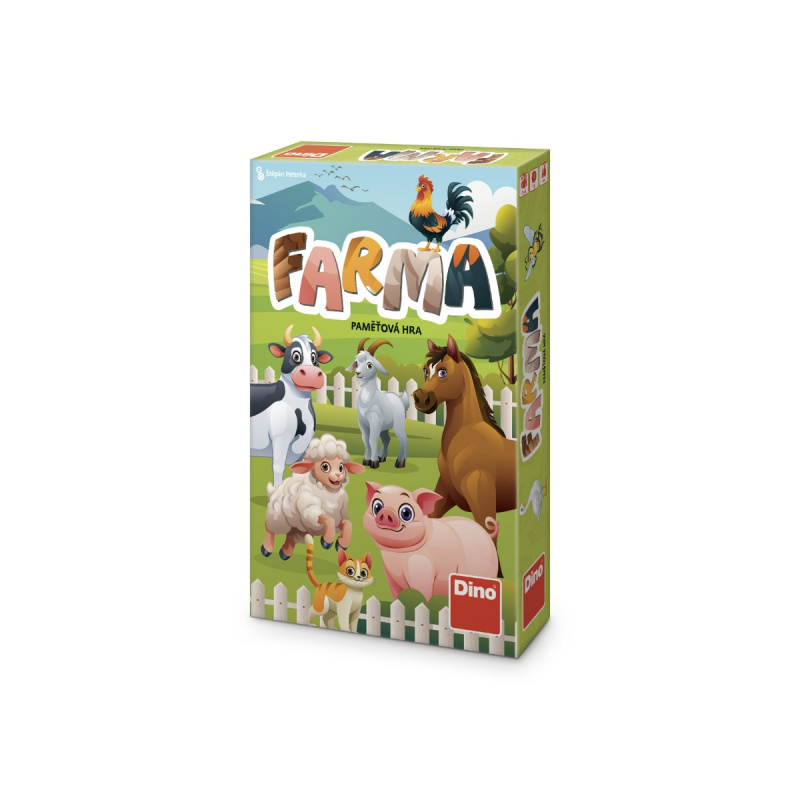 Dino cestovní hra farma