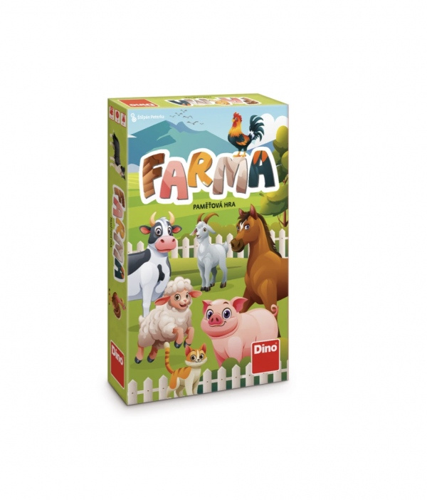 Dino cestovní hra farma