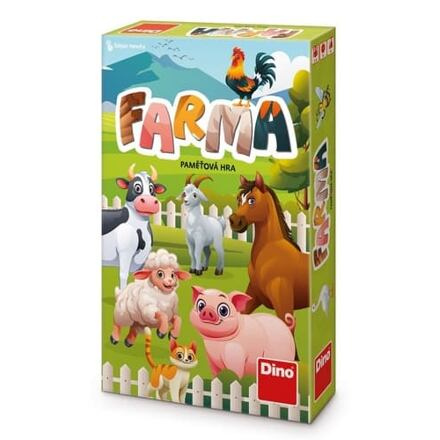 Dino cestovní hra farma
