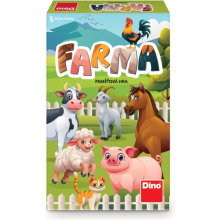 Dino cestovní hra farma