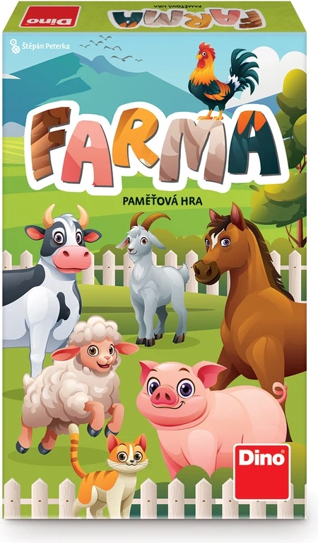 Dino cestovní hra farma