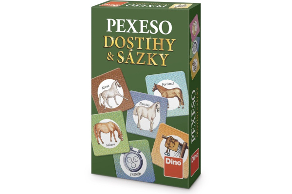 Pexeso: Dostihy a sázky - hra z kategorie Karty, pexeso