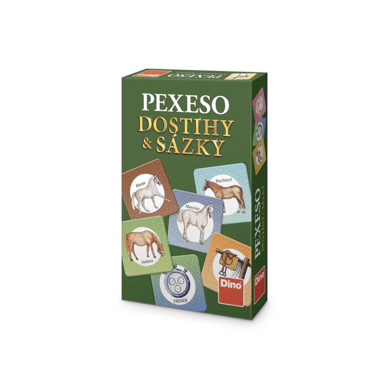 Pexeso: Dostihy a sázky - hra z kategorie Karty, pexeso